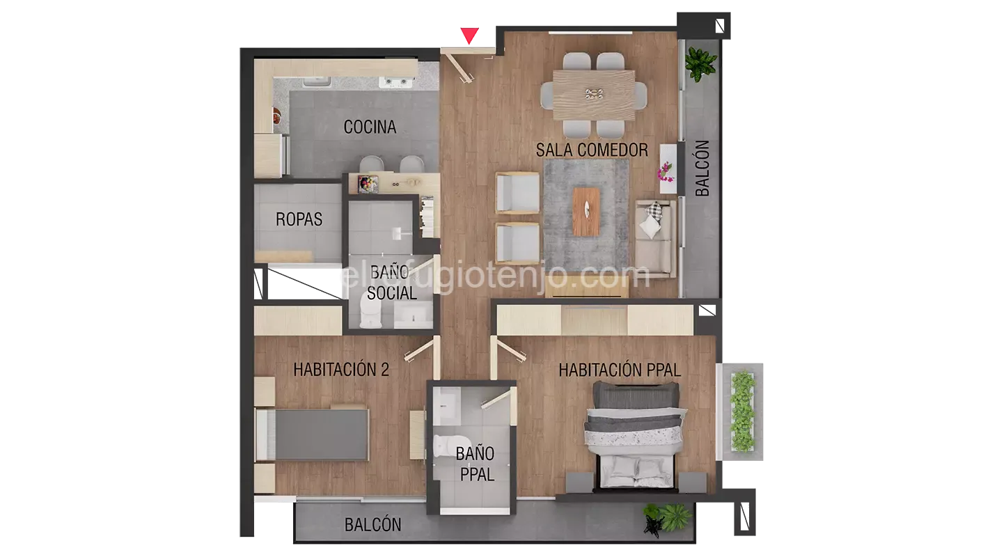 Apartamento Tipo 3